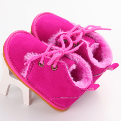 Newborn Baby Girl Shoes Warm Snow Boots Toddler Infant Booties