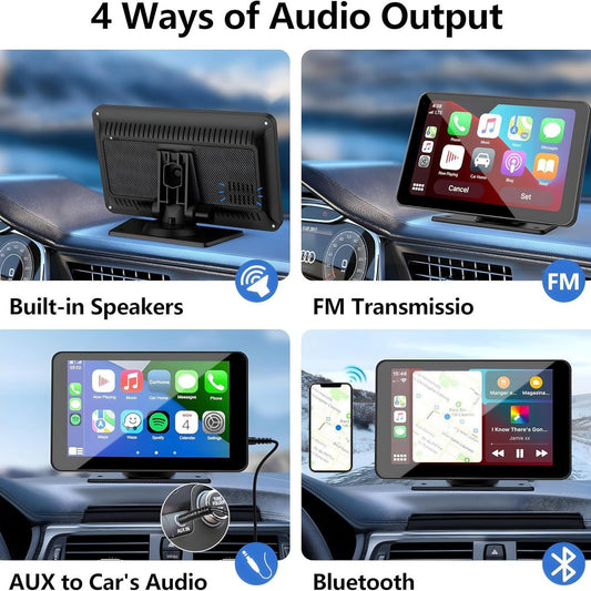 Carplay portable car Bluetooth Android projection navigation device