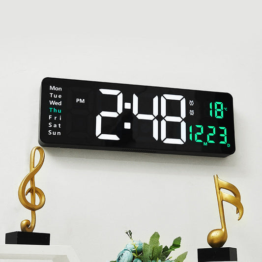 Large LED Digital Wall Clock