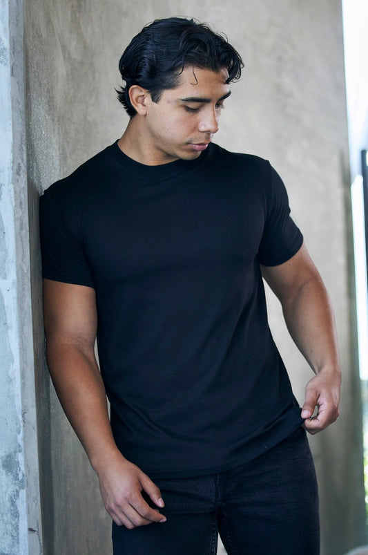 Men's Bamboo Cotton Short Sleeve T-Shirt