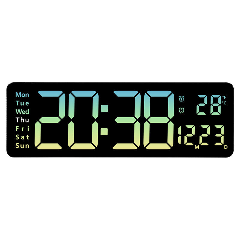 Large LED Digital Wall Clock