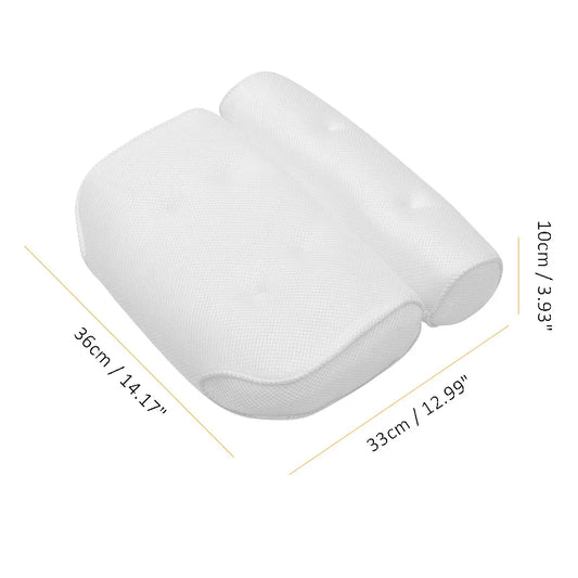 3D Mesh Spa Bath Pillow