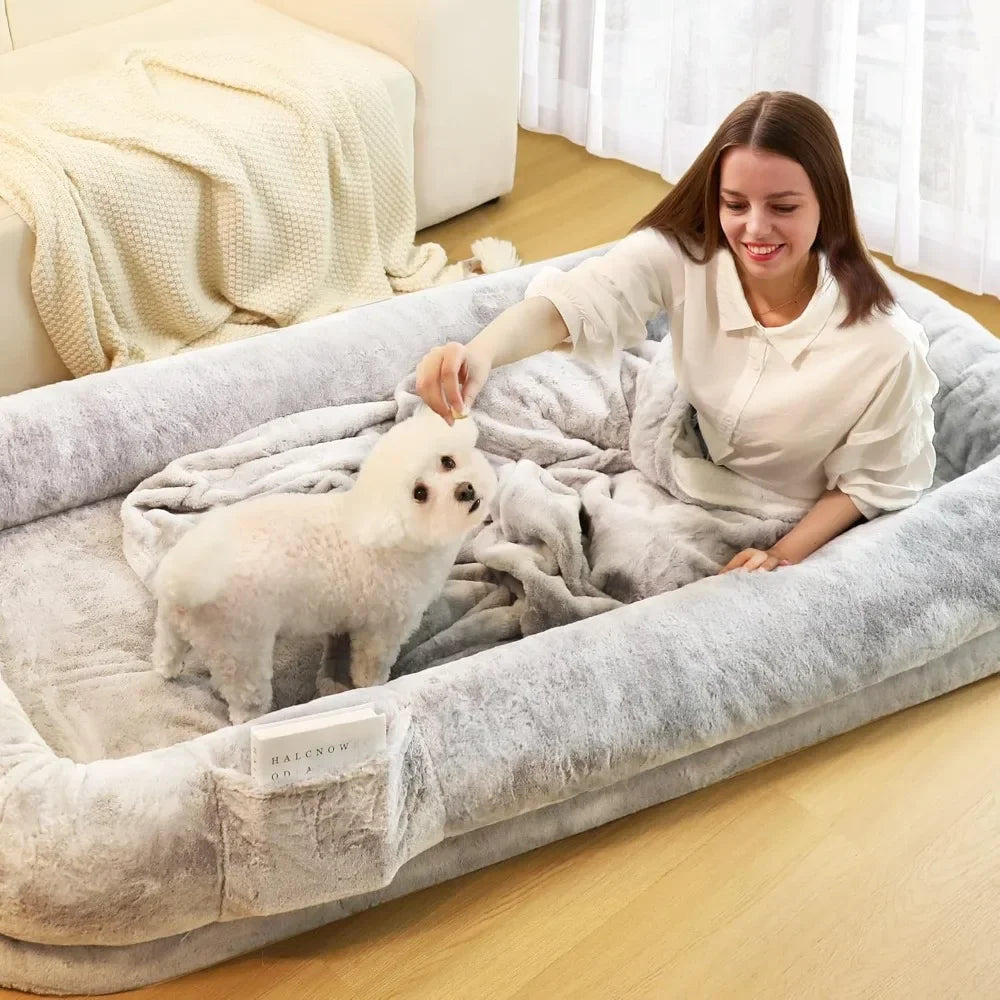 Human Dog Bed for Adults