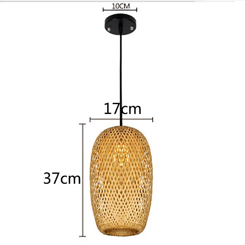 Bamboo Chinese Style Pendant Lamps