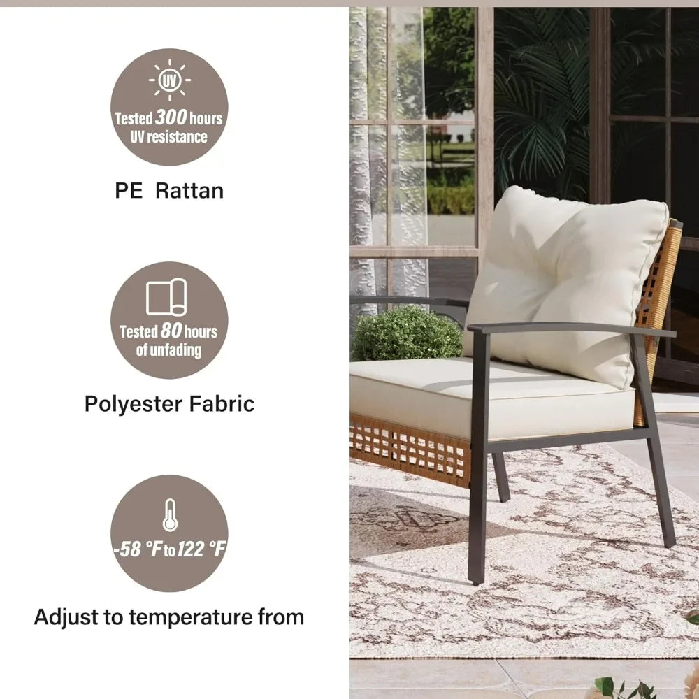 4-Piece Patio Conversation Set