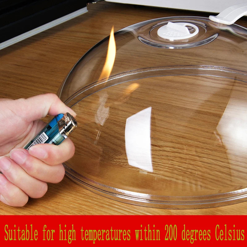 (1pc)Microwave Oven Splash Proof Cover