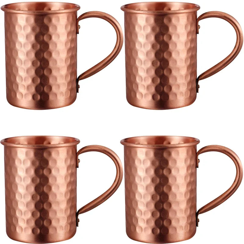 Set of 6 - 100% Copper Moscow Mule Mug