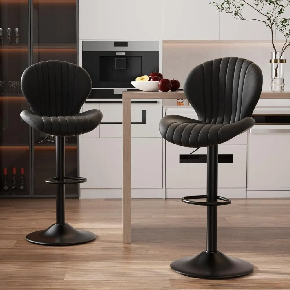 Set of 2 Counter Height Bar Stools