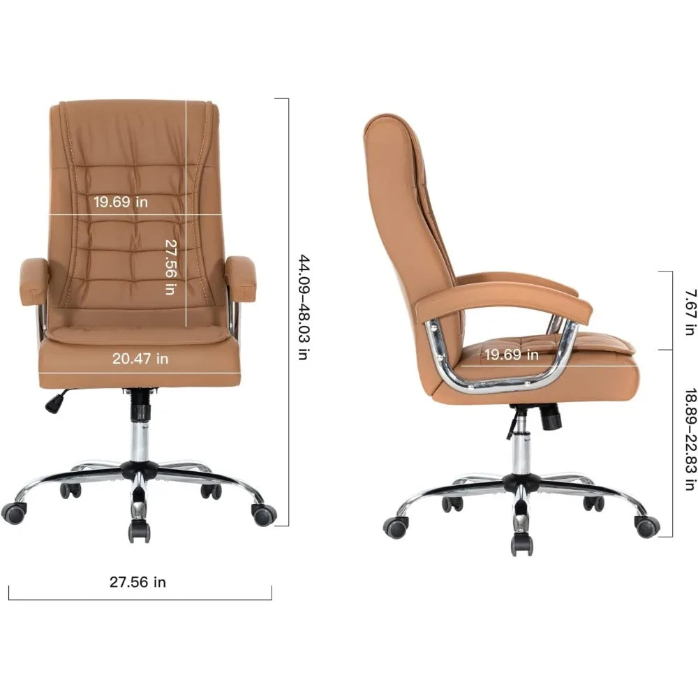 Executive Adjustable Leather Office Chair