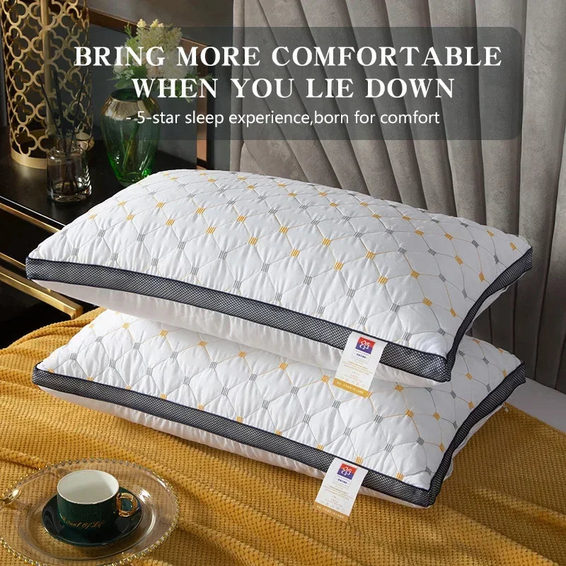 1pc Hotel's Same Feather Cotton Pillow