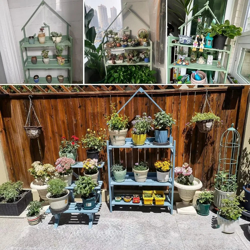 3-Tier Garden Potting Shelf