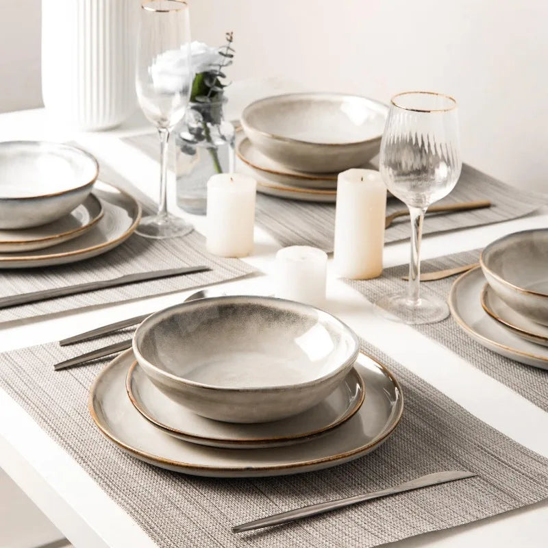 18-Pc Dinnerware Set for 6