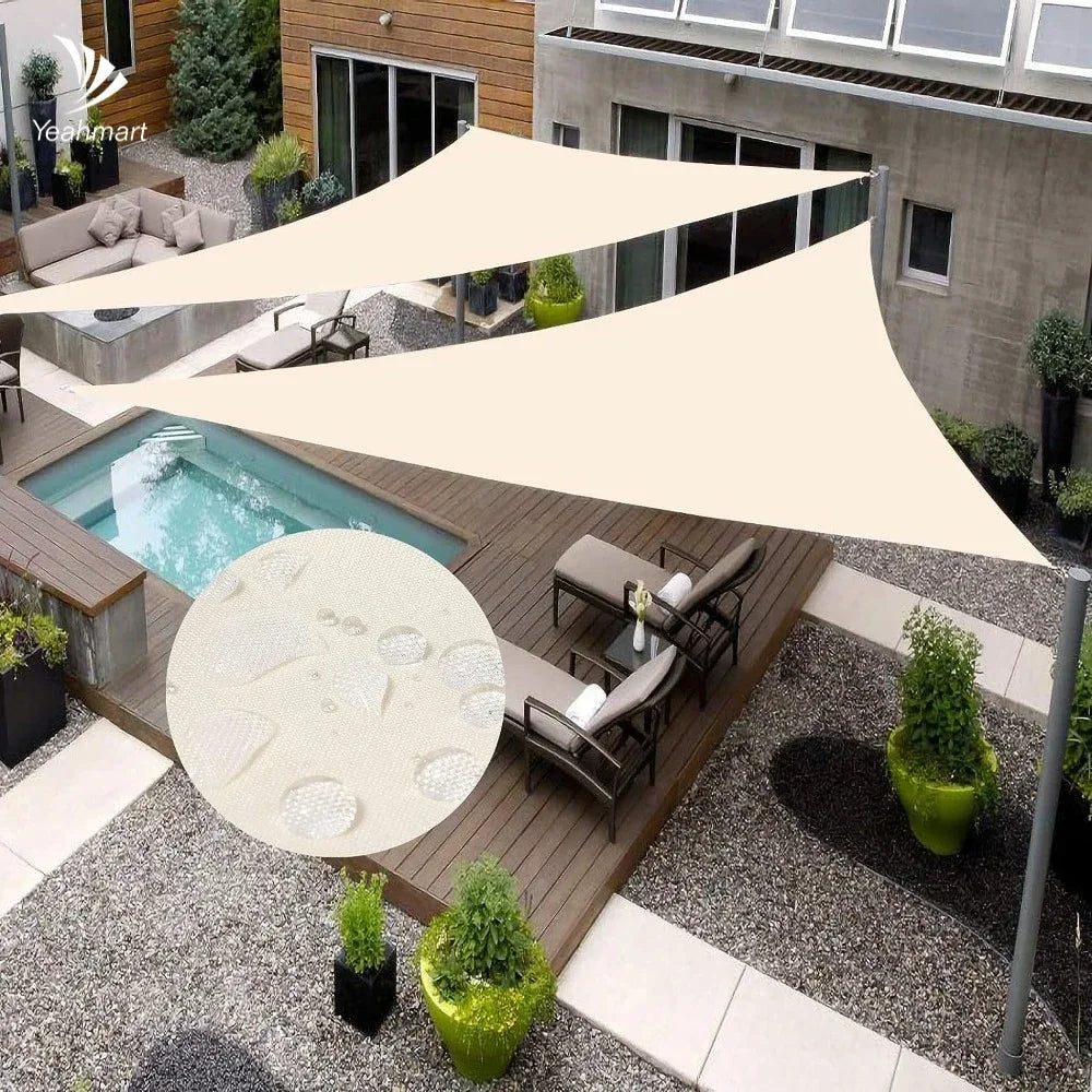 Waterproof Triangle Sun Shelter Sunshade