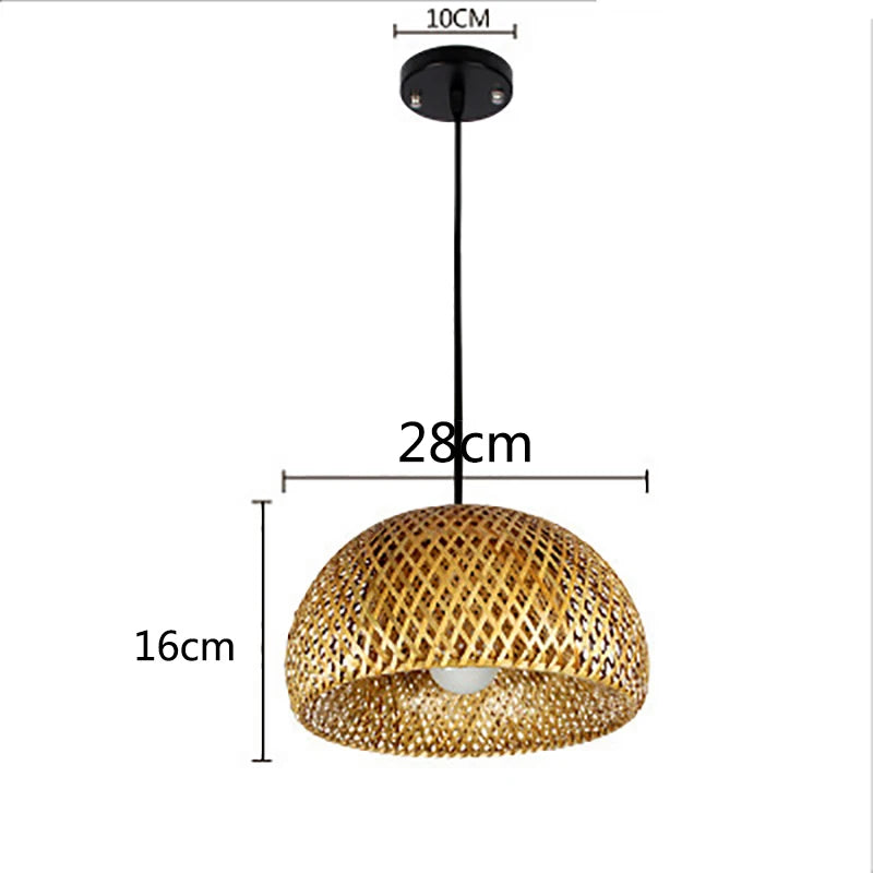 Bamboo Chinese Style Pendant Lamps
