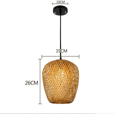 Bamboo Chinese Style Pendant Lamps