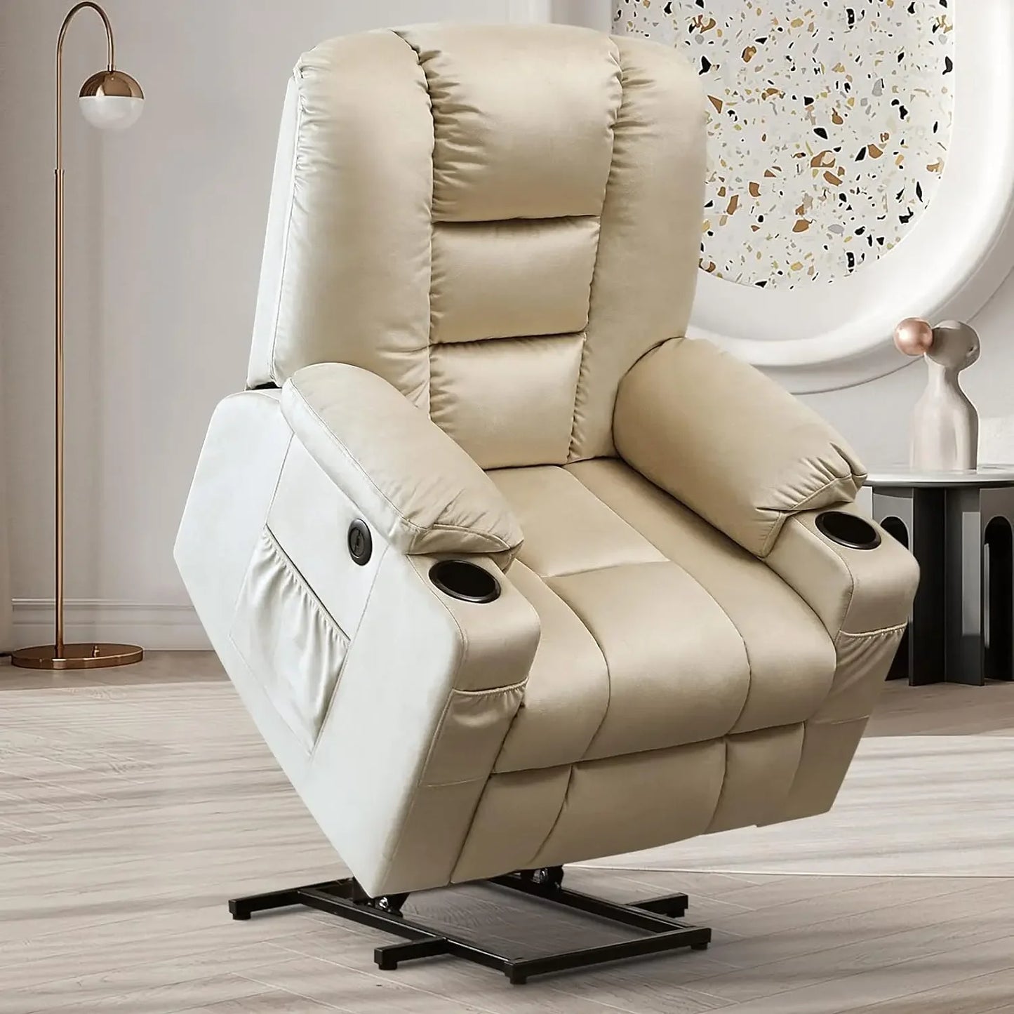 Power Lift Recliner Chair with Heat and Massage