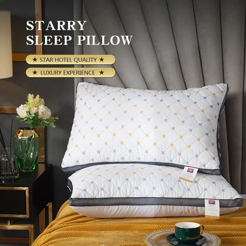 1pc Hotel's Same Feather Cotton Pillow