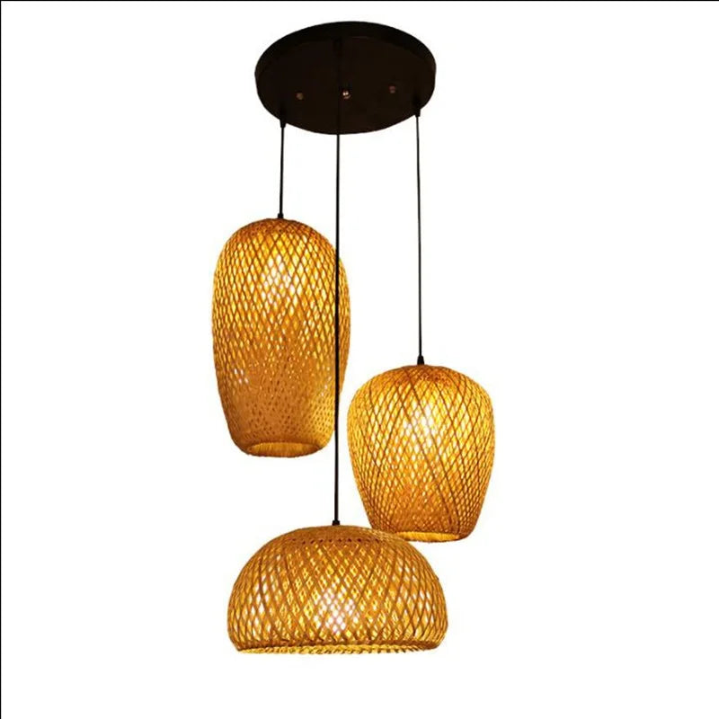 Bamboo Chinese Style Pendant Lamps