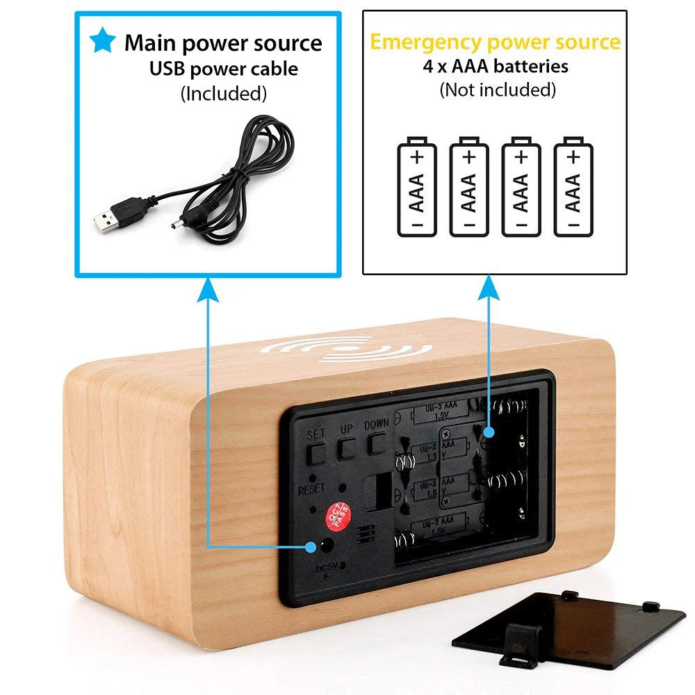 Multifunctional LED Digital Alarm Clock