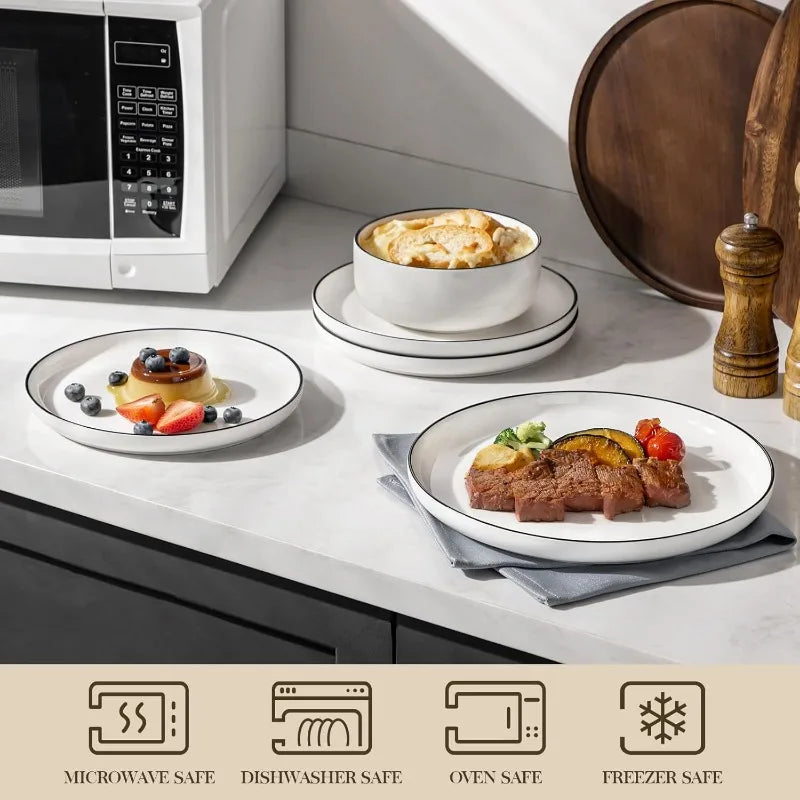 12-Pc Dinnerware Set for 4