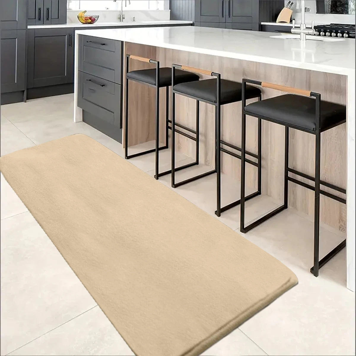 1-pc Quick-Dry Memory Foam Kitchen Mat