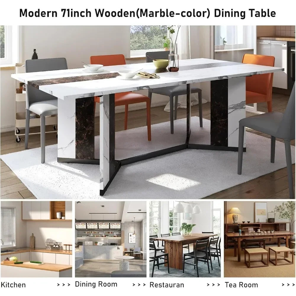 71" - 8 Seat Dining Room Table