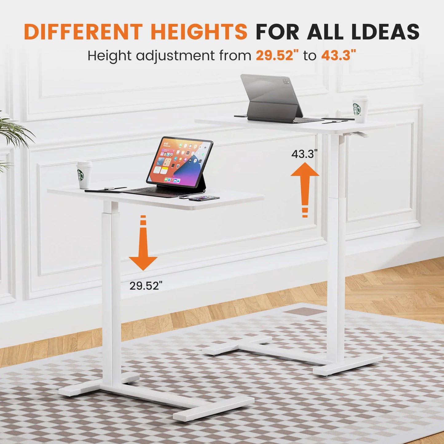 Overbed Bedside/Lapside Table