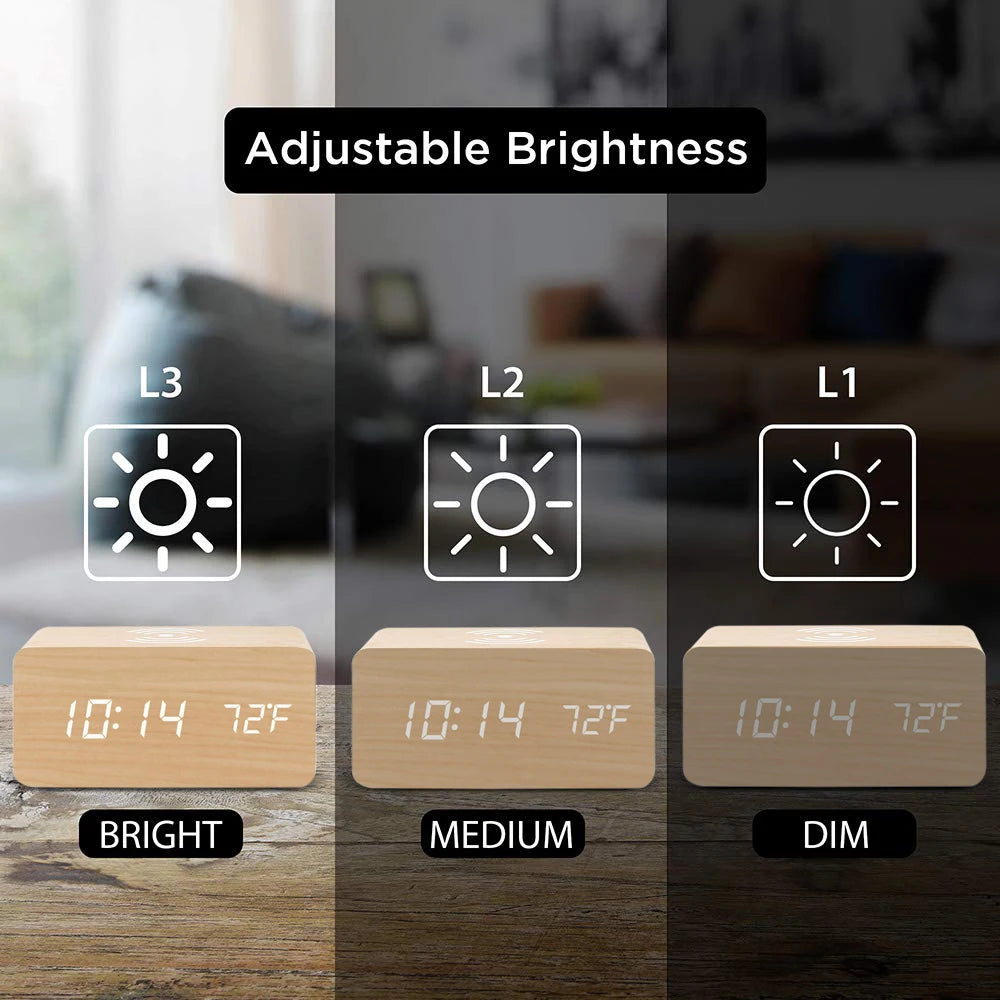 Multifunctional LED Digital Alarm Clock