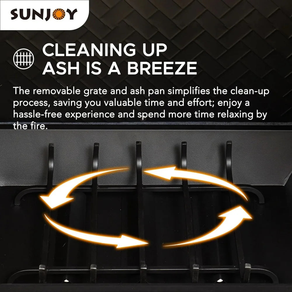 Outdoor Wood Burning with Chimney