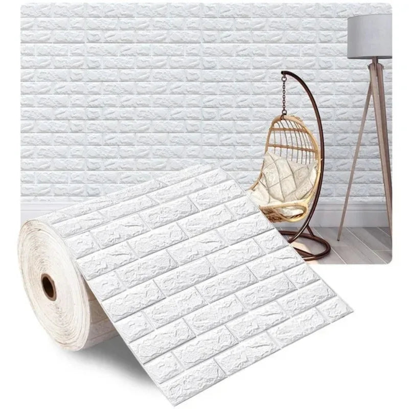 Wall Sticker Imitation Brick Bedroom Living Room Home Wallpaper