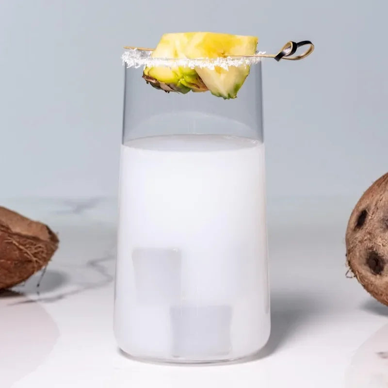 6-Tall Water Juice Drinking Glasses