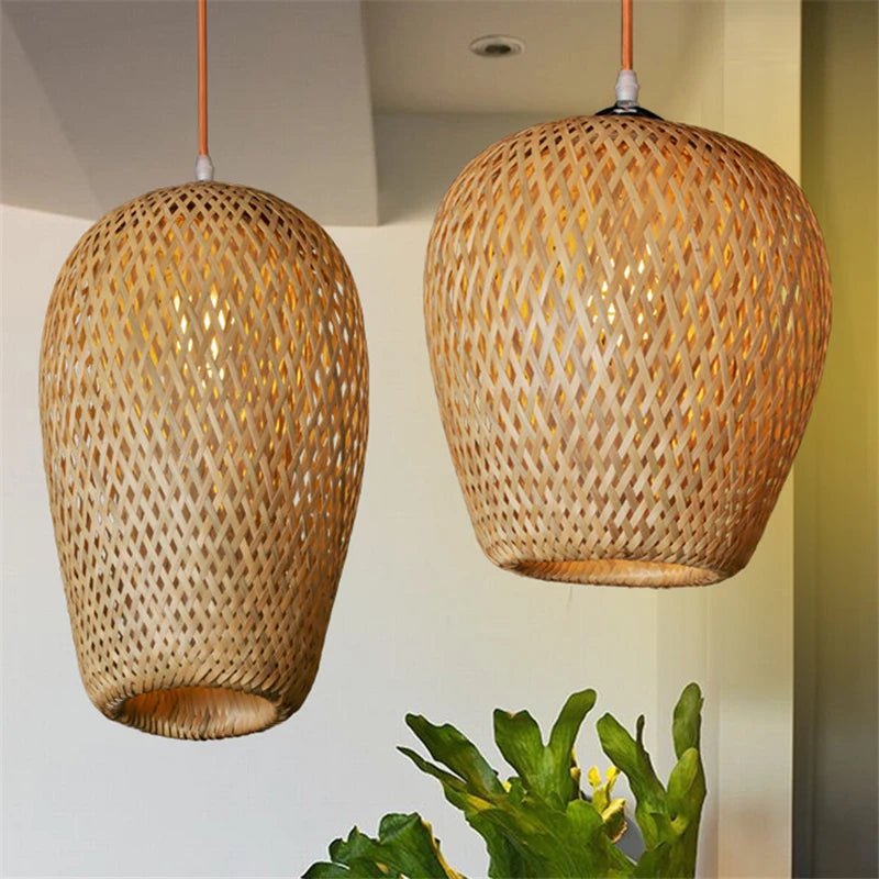 Bamboo Chinese Style Pendant Lamps