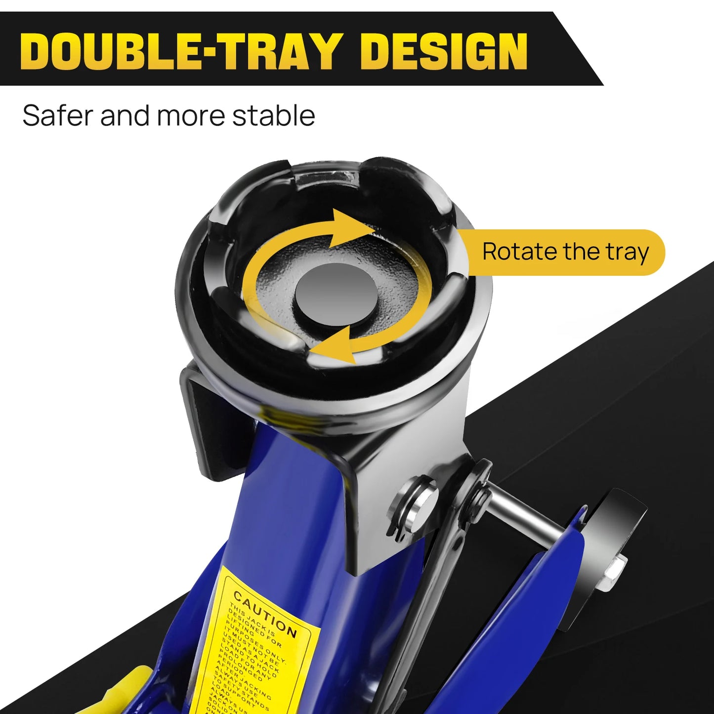 2-Ton Floor Jack & Stand Combo