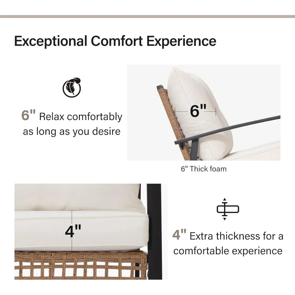 4-Piece Patio Conversation Set