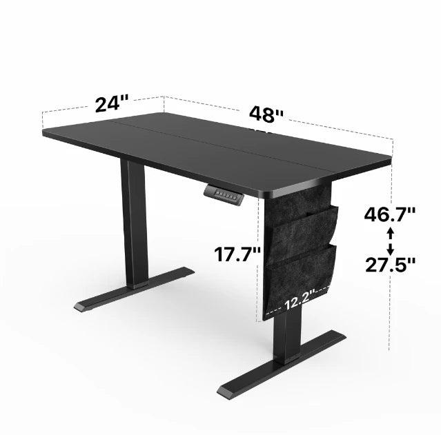 48x24 Height Adjustable Electric Standing Desk
