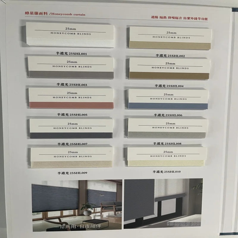 Cordless Top Down Cellular Blinds For Windows