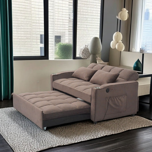 3 In 1 Convertible Sleeper Sofa Bed