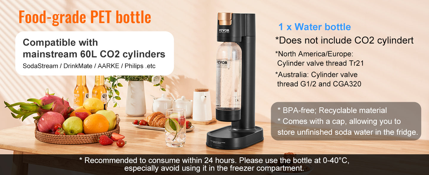 Sparkling Water/Soda Maker Machine