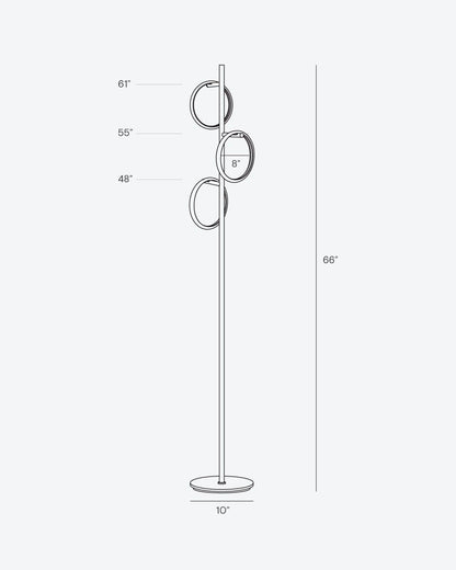 Saturn Floor Lamp