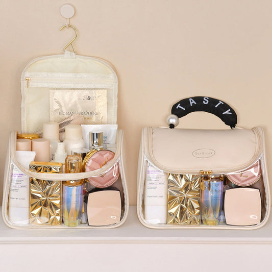 Travel hook toiletry bag