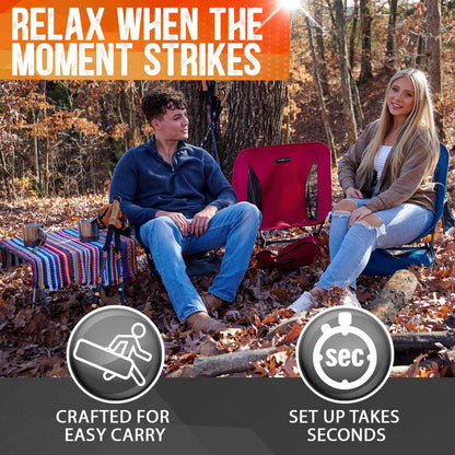 Pike Trail Ultralight Compact Outdoor Camping  Chair