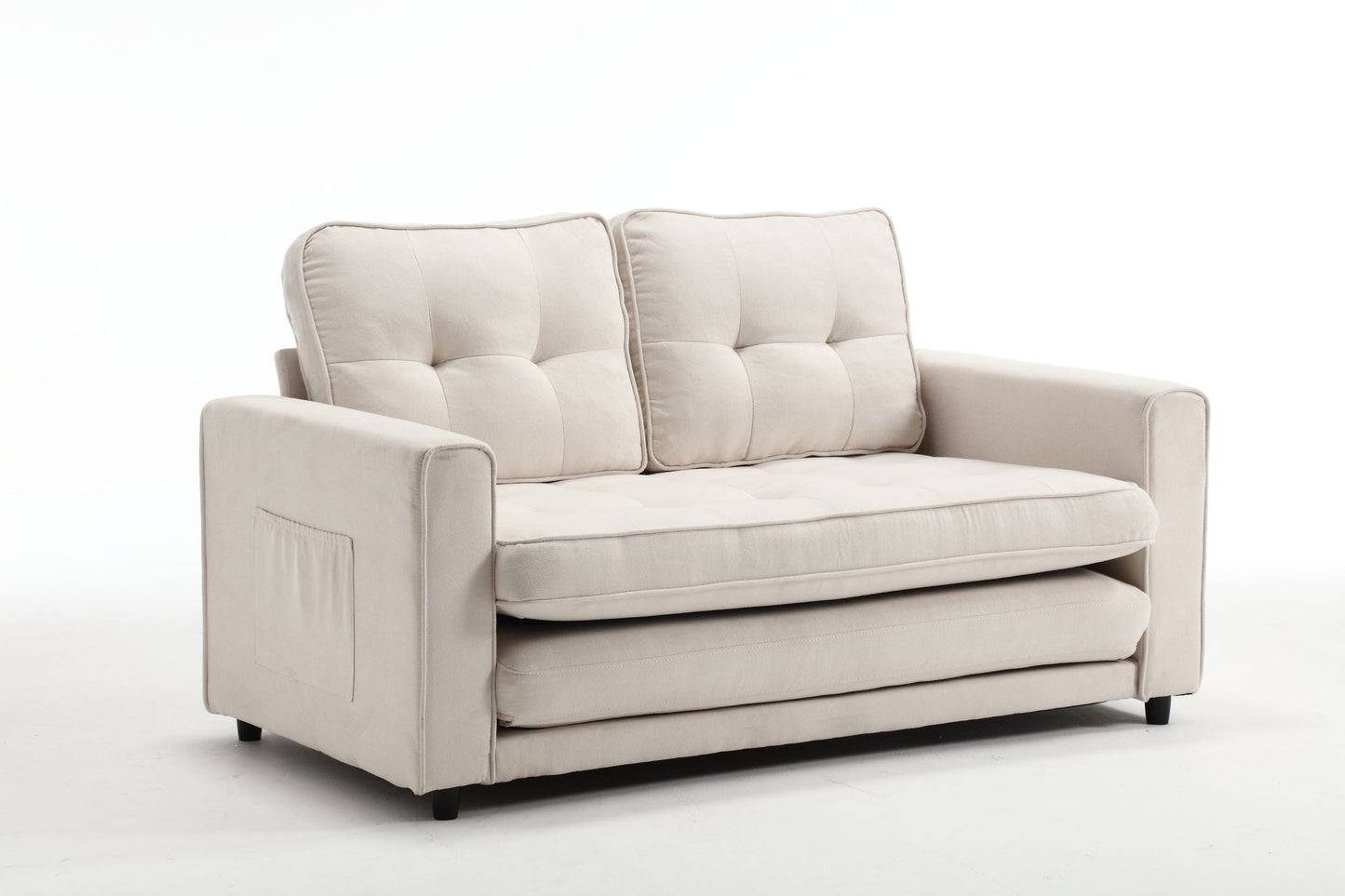 3 Fold Sofa Convertible Futon Couch sleeper