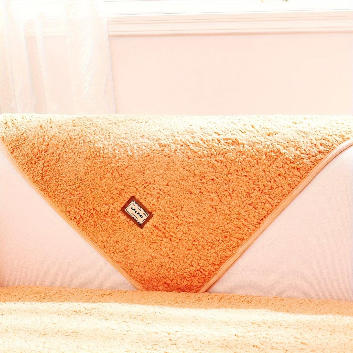 High-Quality Plush Sherpa Sofa Cover