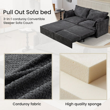 Pull Out Sofa Bed, Convertible Sleeper Sofa