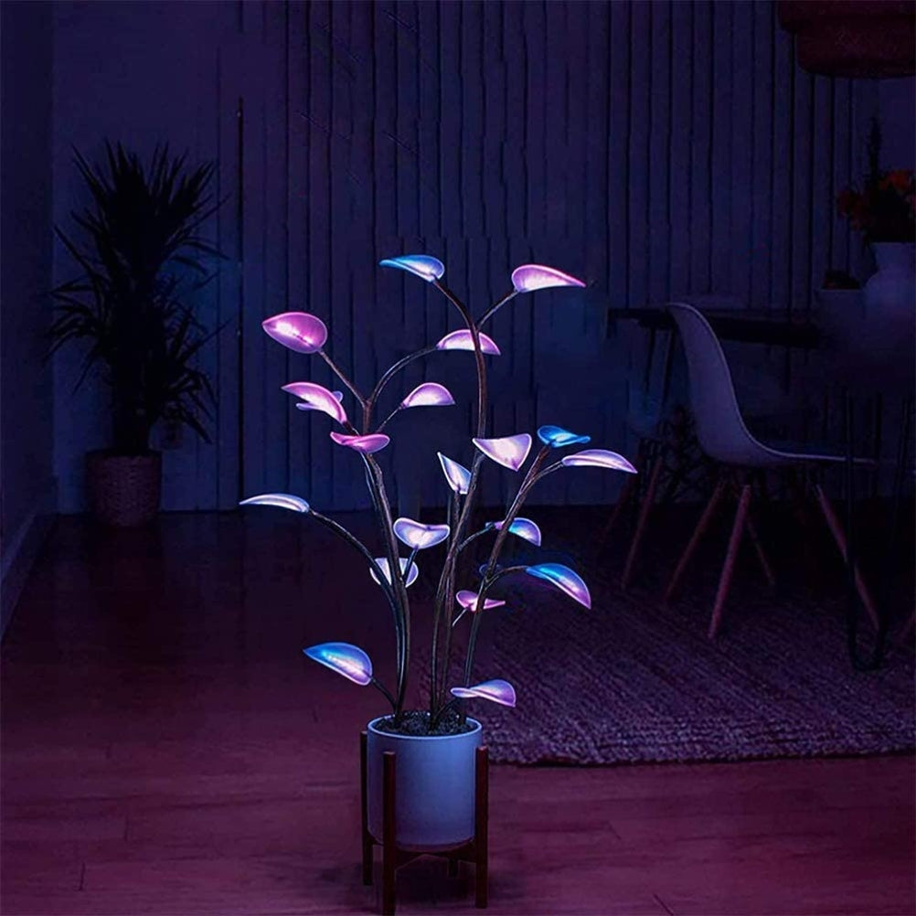 Plant Lamp LED Night Lights Artificial