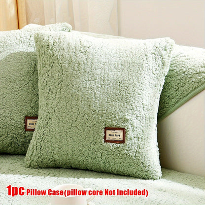 High-Quality Plush Sherpa Sofa Cover