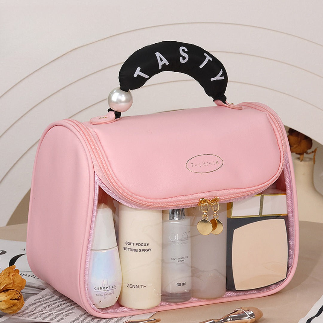 Travel hook toiletry bag