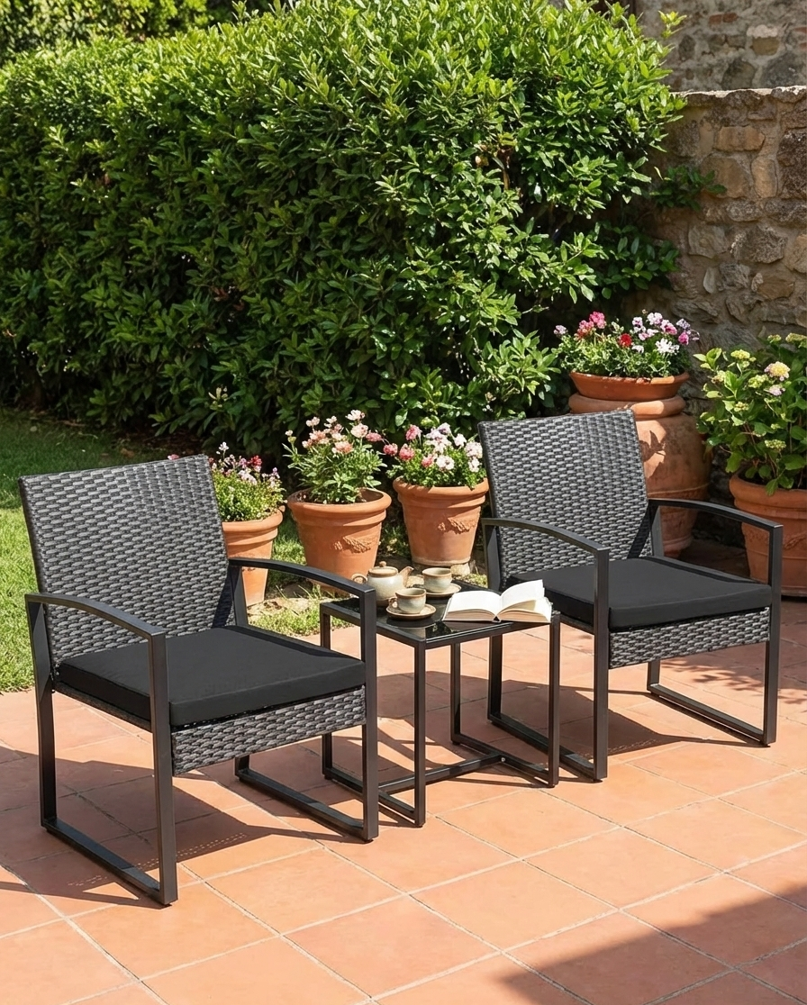 3-Piece Outdoor Patio Furniture Set