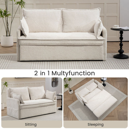 Pull Out Sofa Bed, Convertible Sleeper Sofa