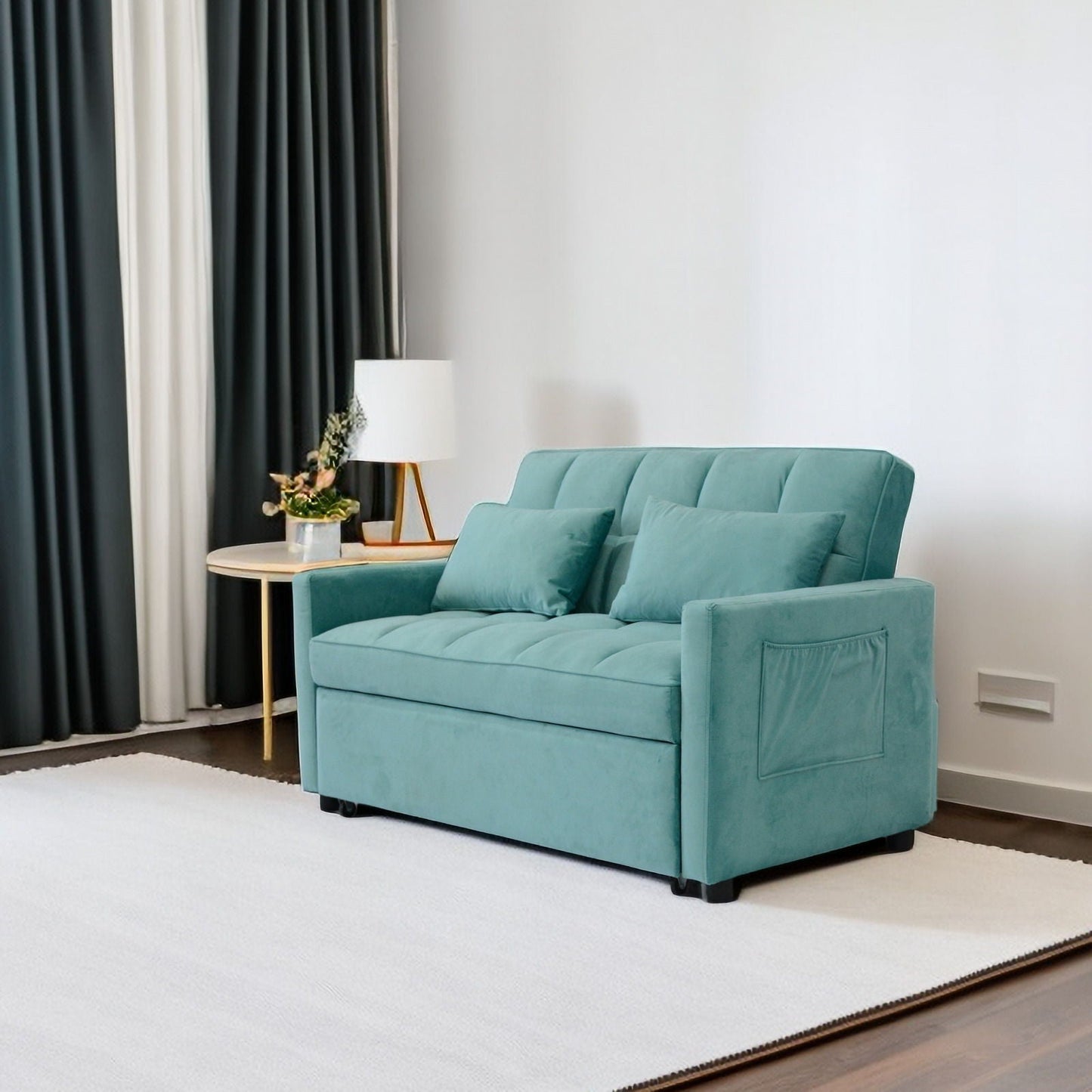 3 In 1 Convertible Sleeper Sofa Bed